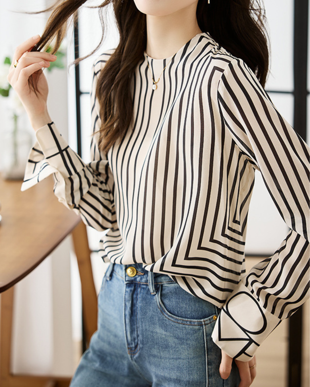 French Linear Grace Shirt