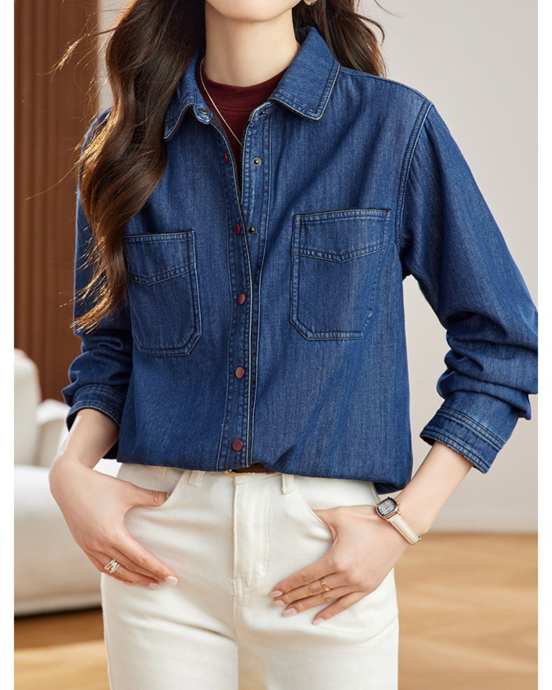 Elm Ease Denim Overshirt