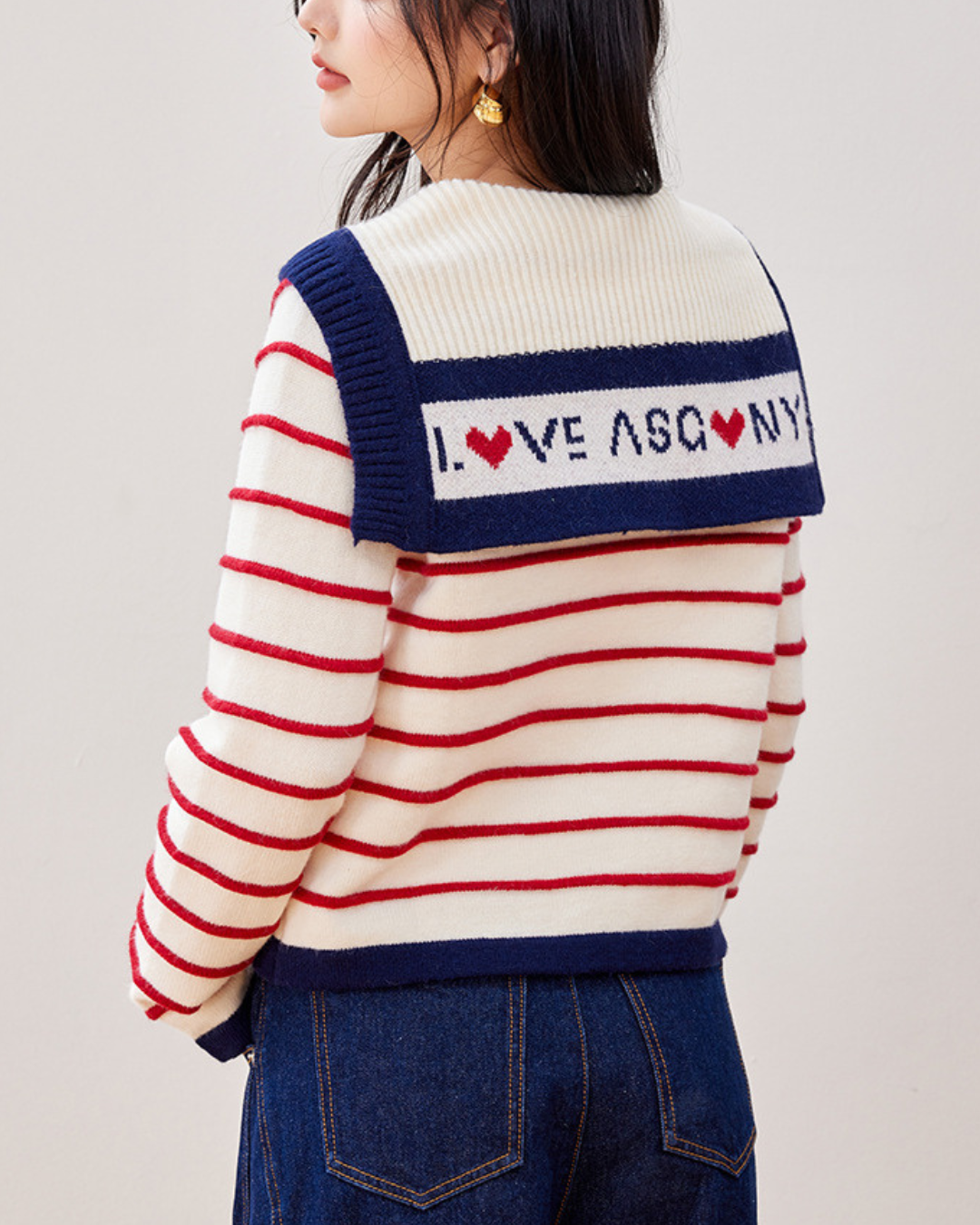 Celine Coast Stripe Cardigan
