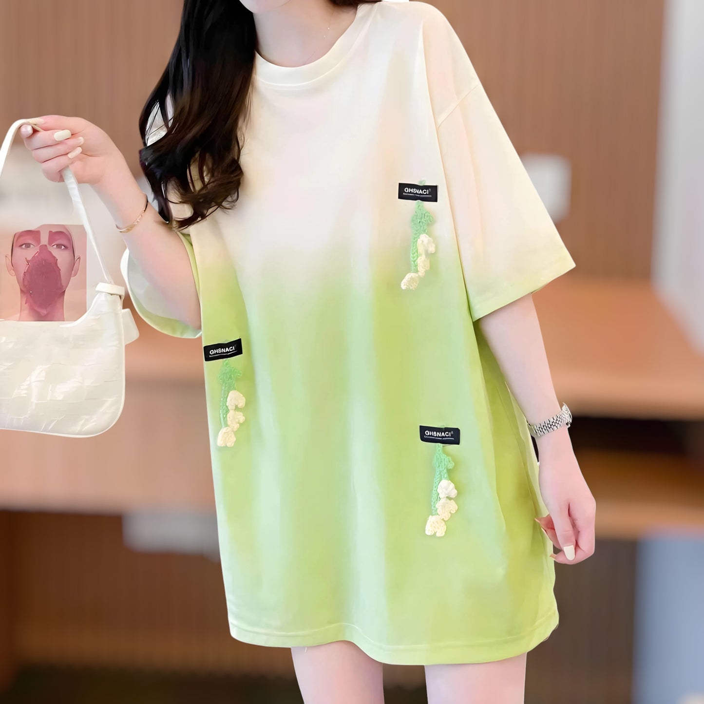 Fiora Bloom Ombre T-Shirt