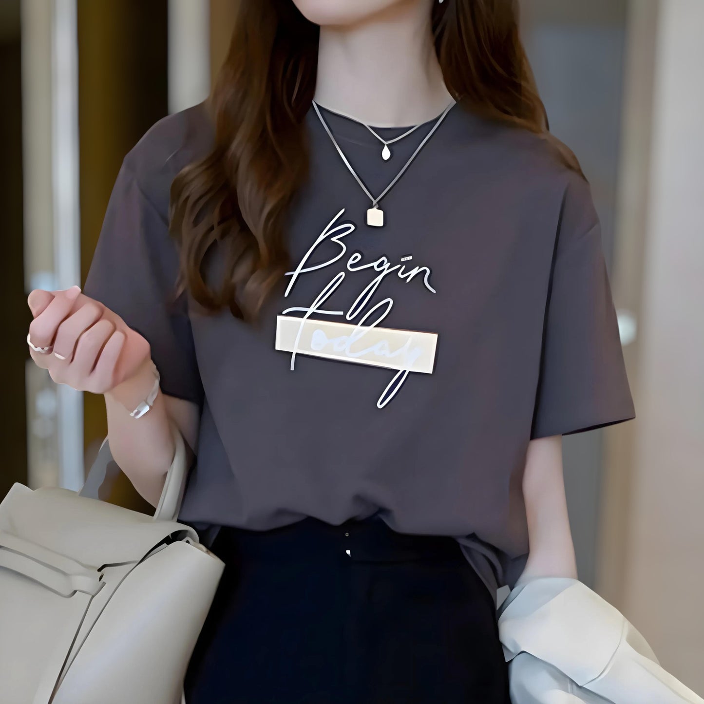 Vera Calm Script T-Shirt