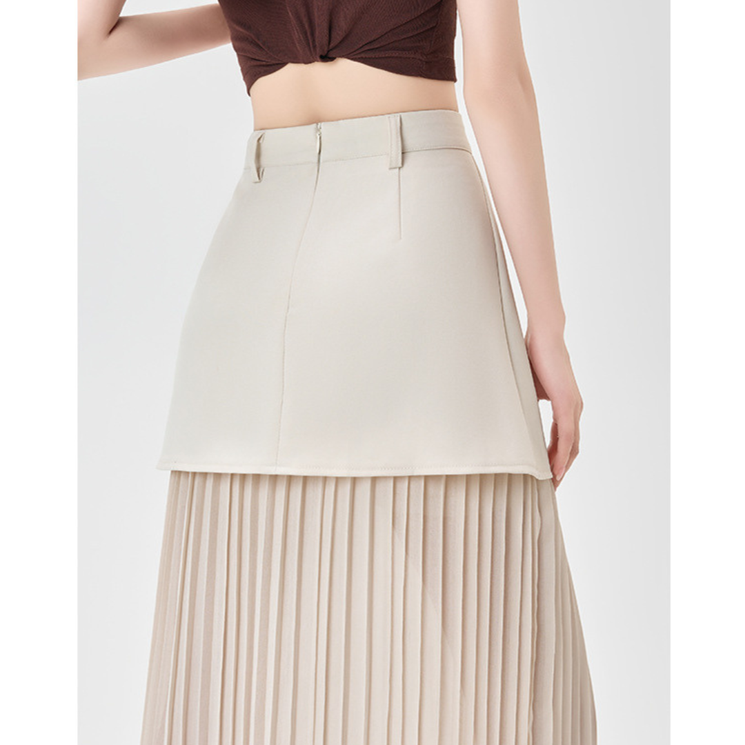 Mirella Layer Pleat Skirt