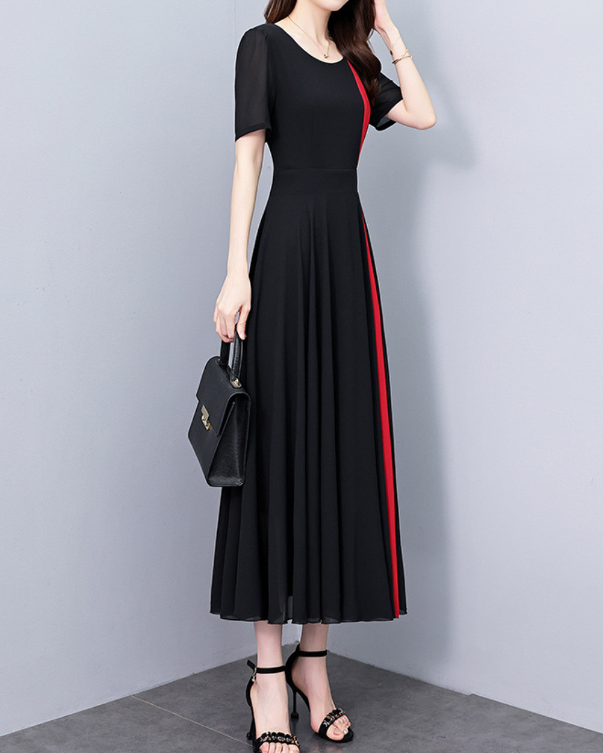 Vera Flow Contrast Dress