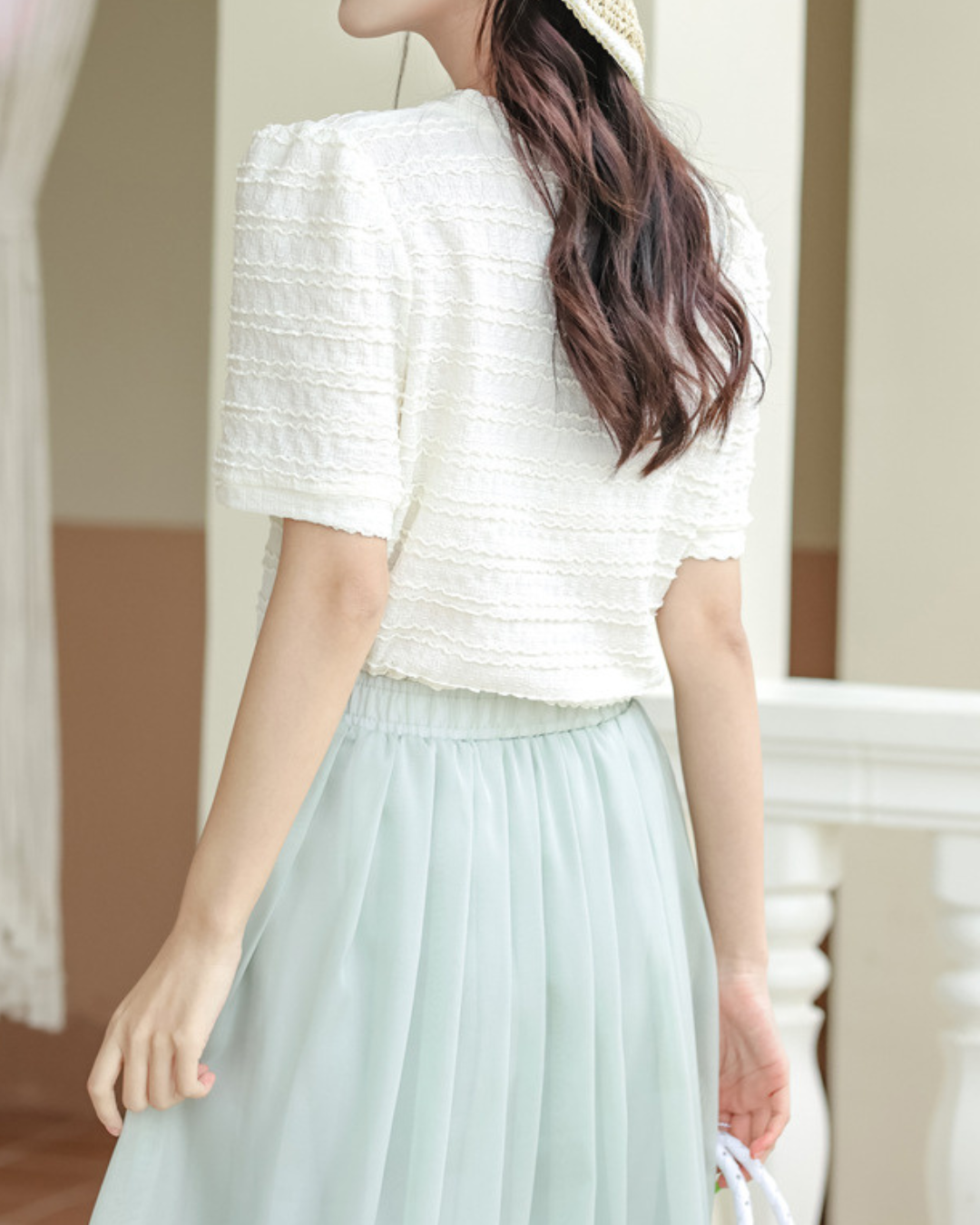 Alba Whisper Textured T-Shirt