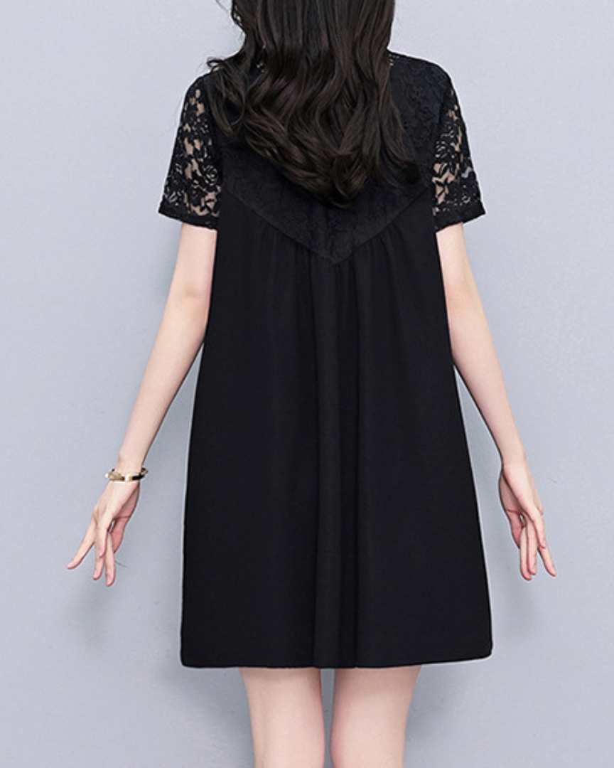 Lucia Soft Lace Shift Dress