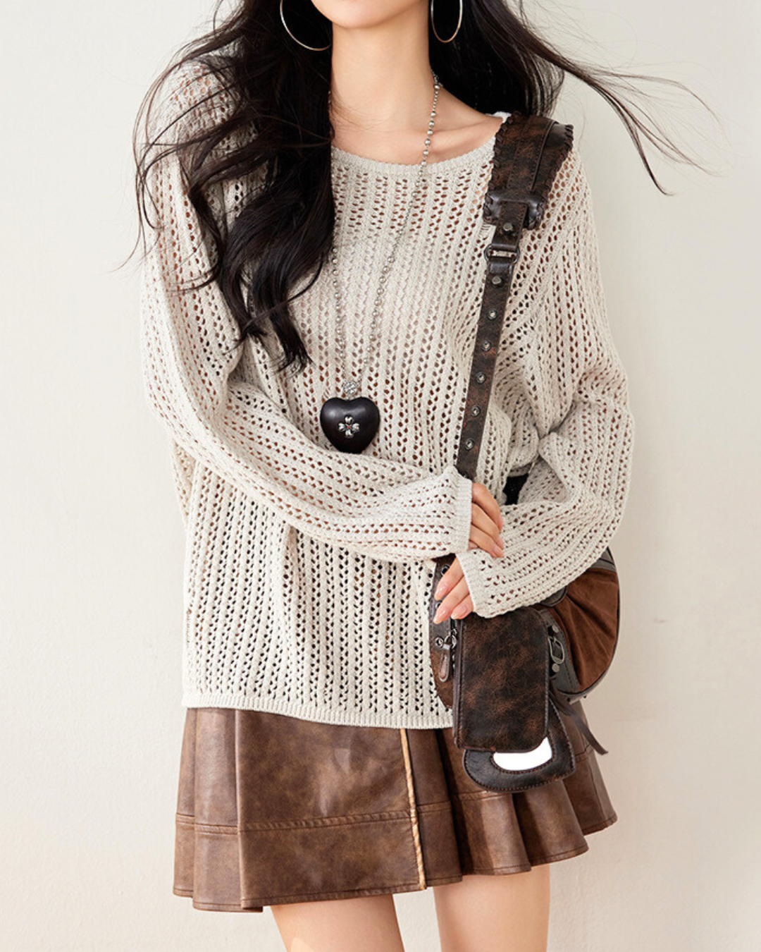 Miela Airy Net Knit