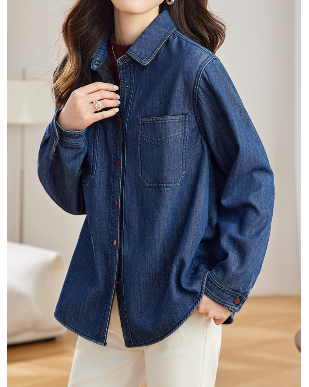 Elm Ease Denim Overshirt