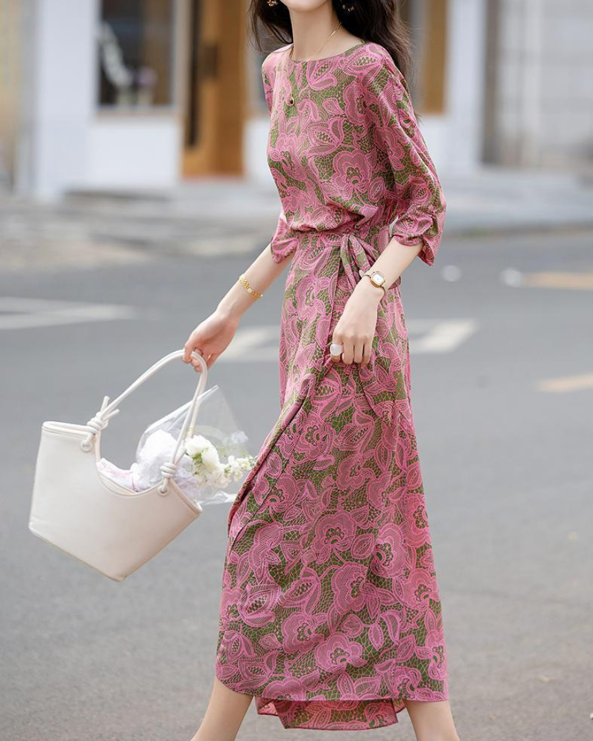 Flora Whisper Cotton Dress