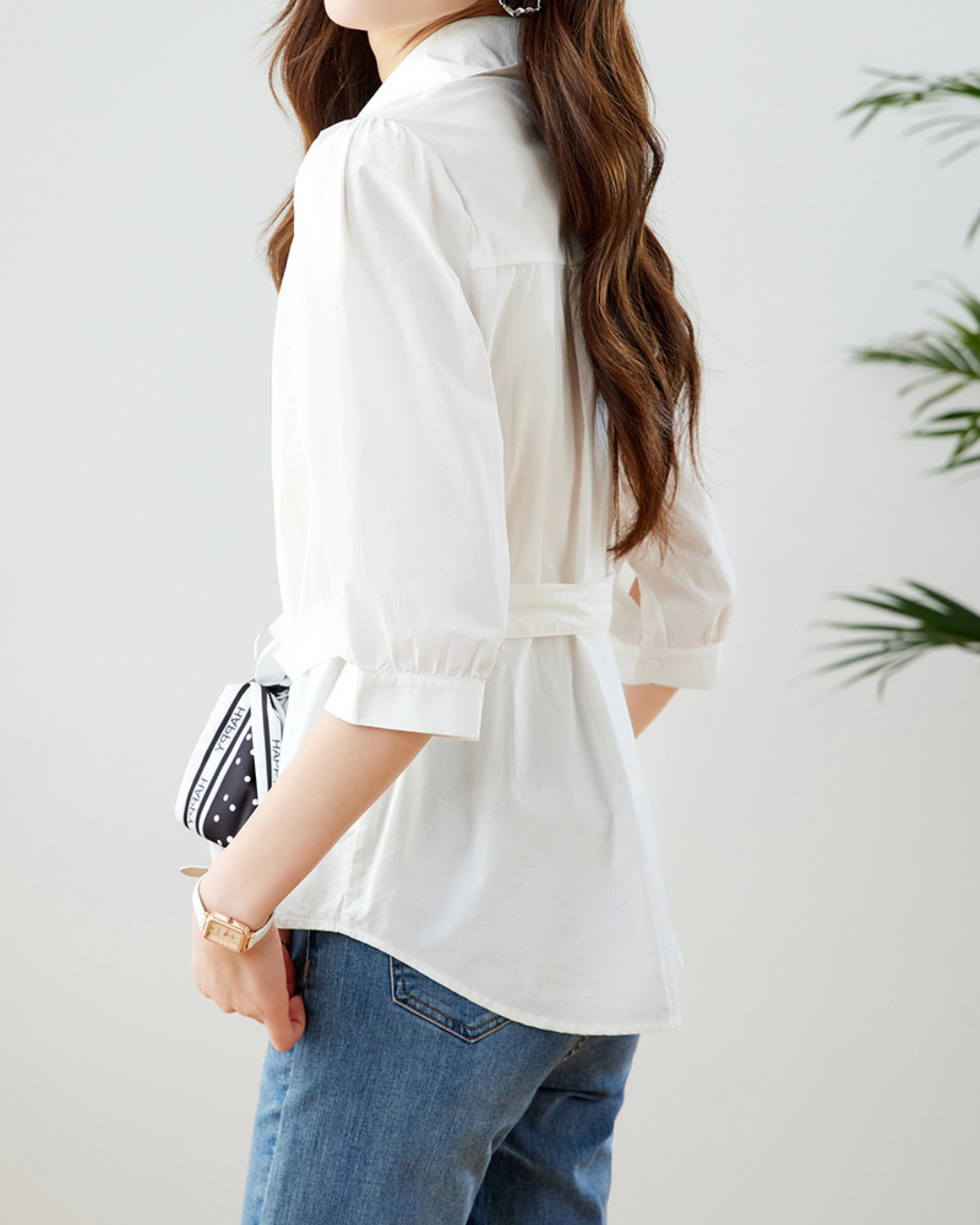Celine Bow Soft Blouse