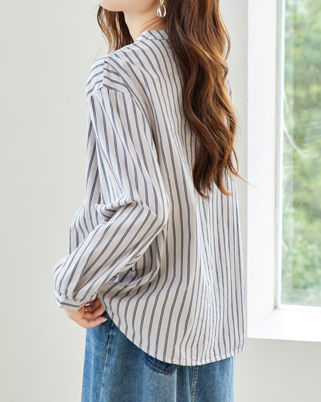 Amara Ease Stripe Shirt