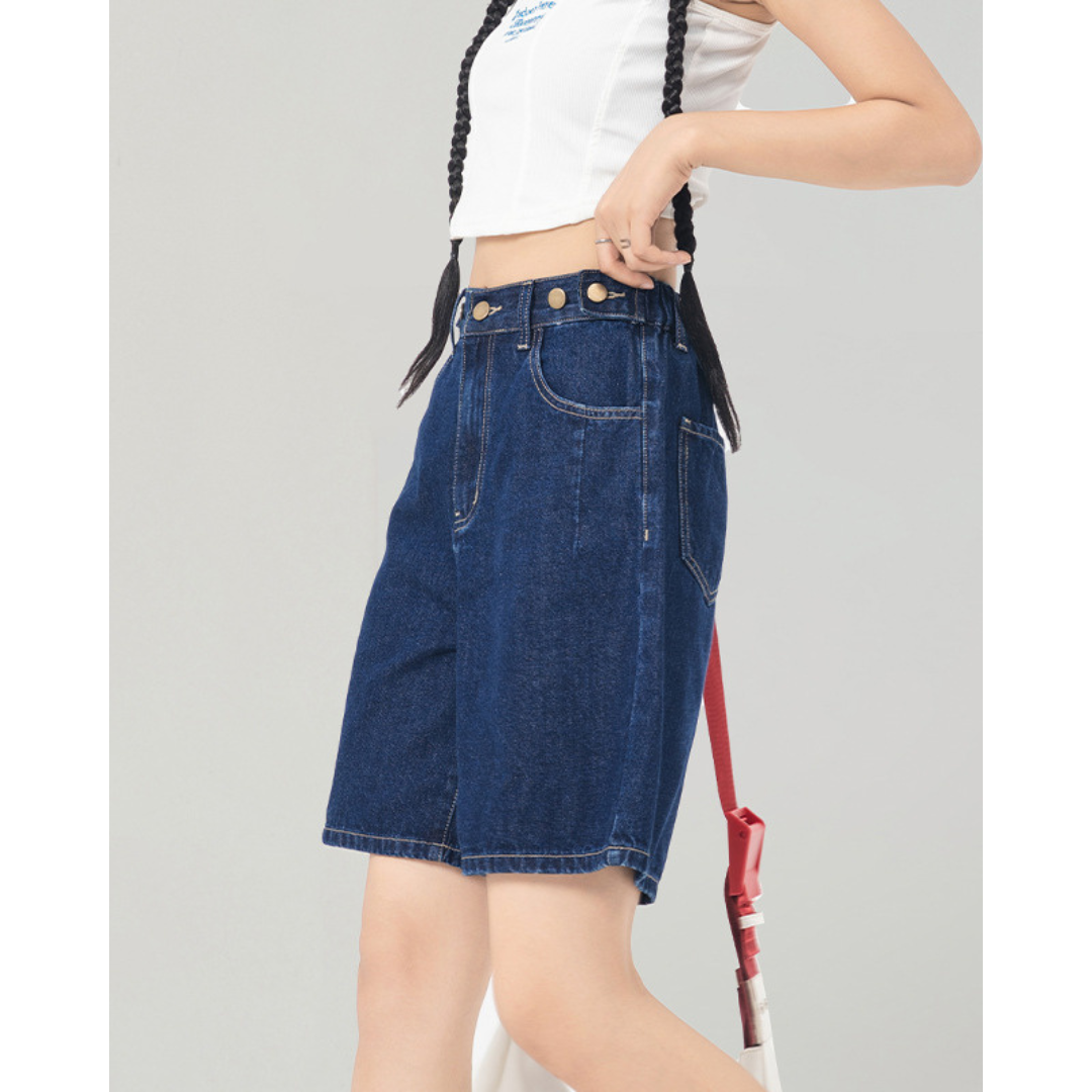 Tilda Free Waist Denim Shorts