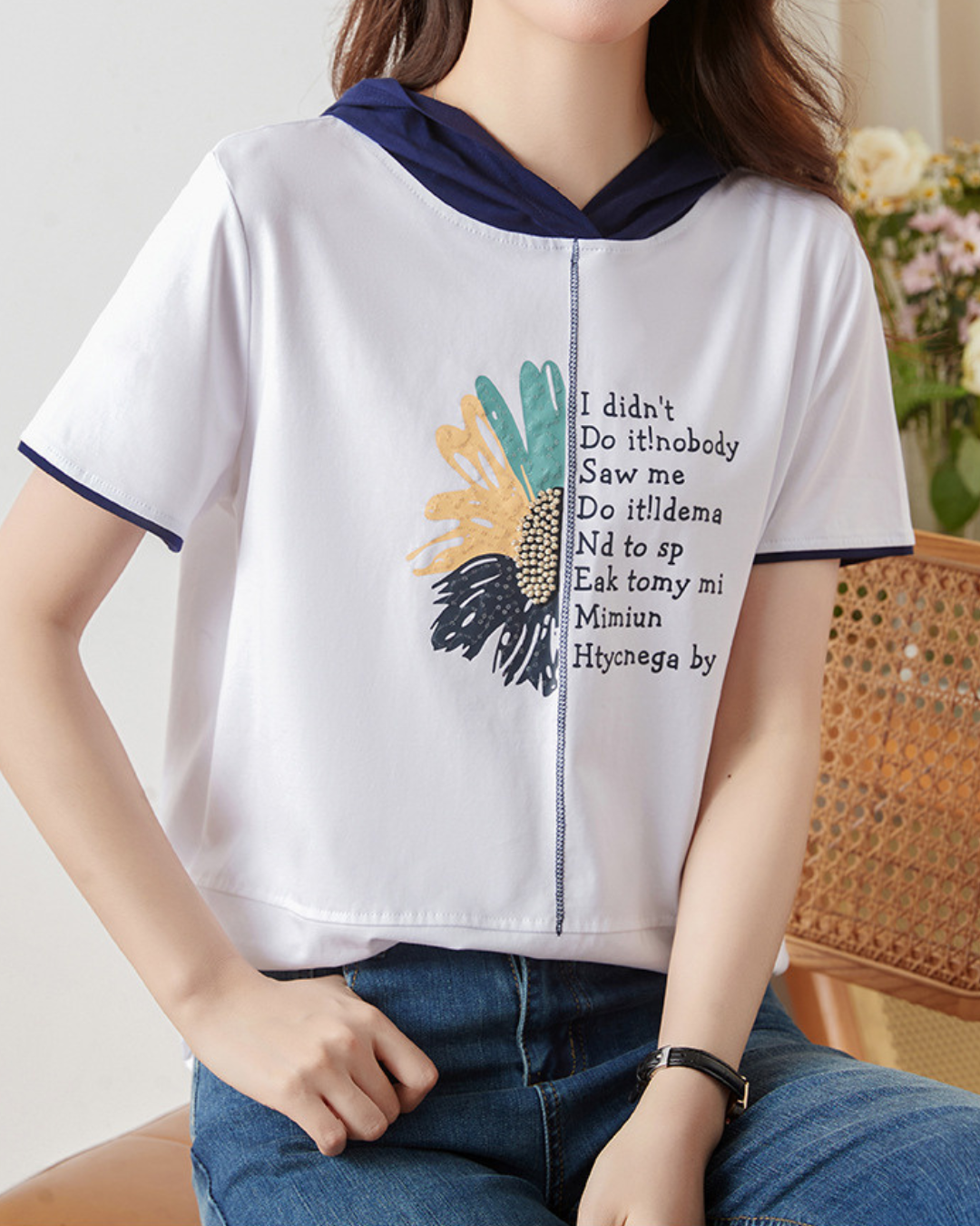 Avia Bloom Script Hoodie T-Shirt