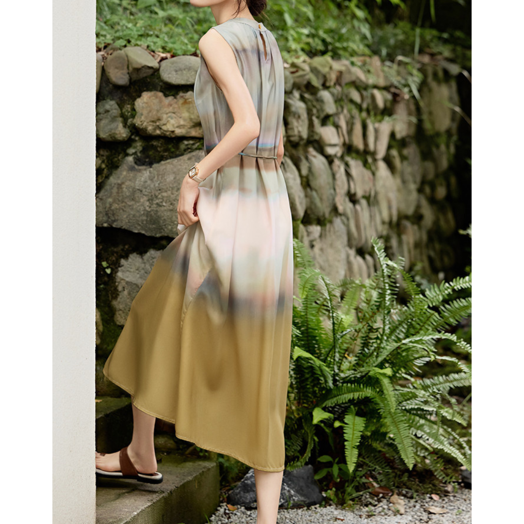 Driftlight Haze Layered Dress