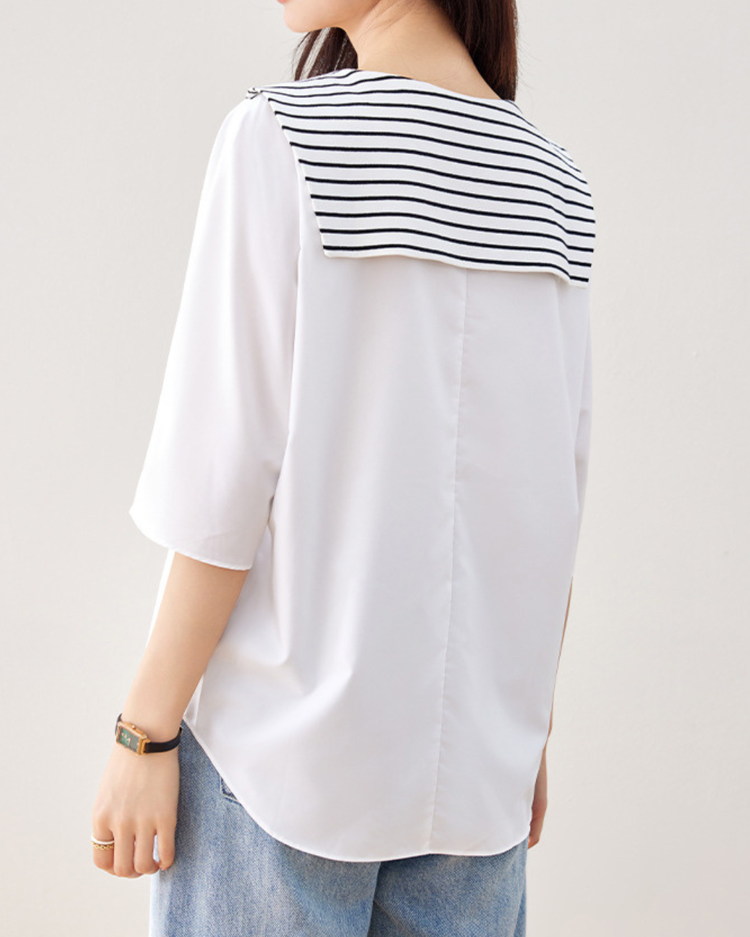 Lila Sailor Stripe T-Shirt