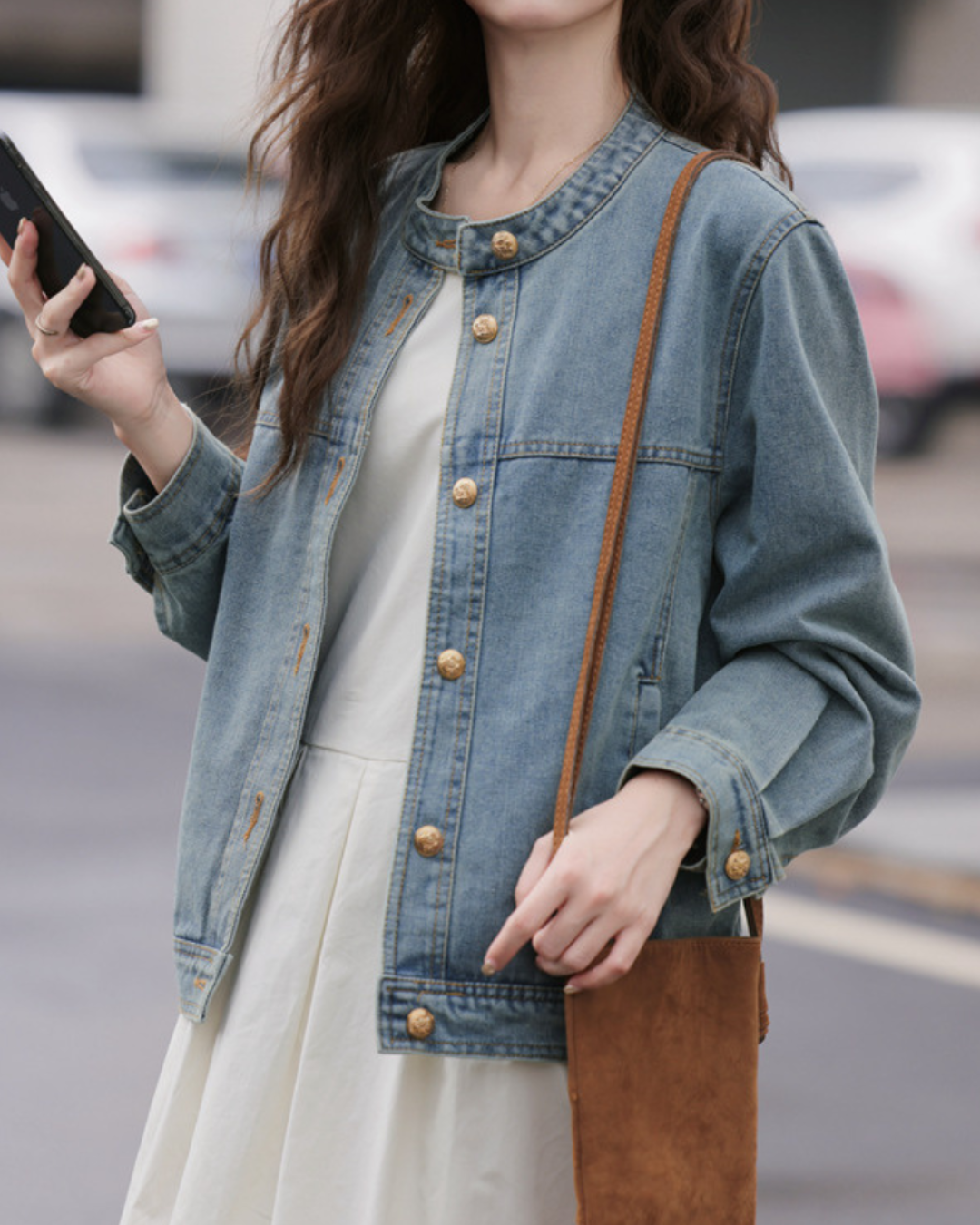 Mira Gentle Edge Denim Jacket