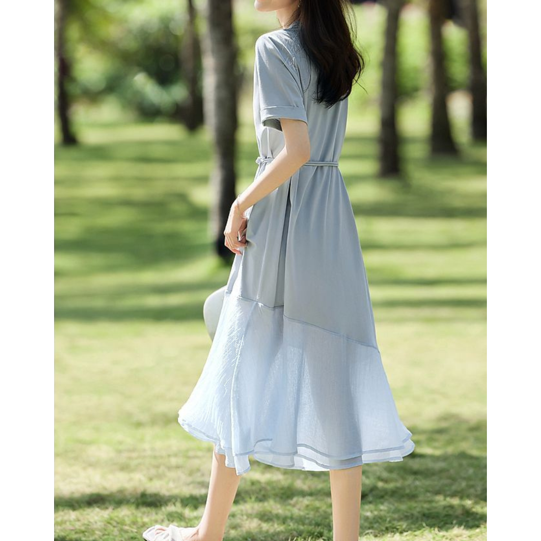 Skye Layer Soft Hem Dress