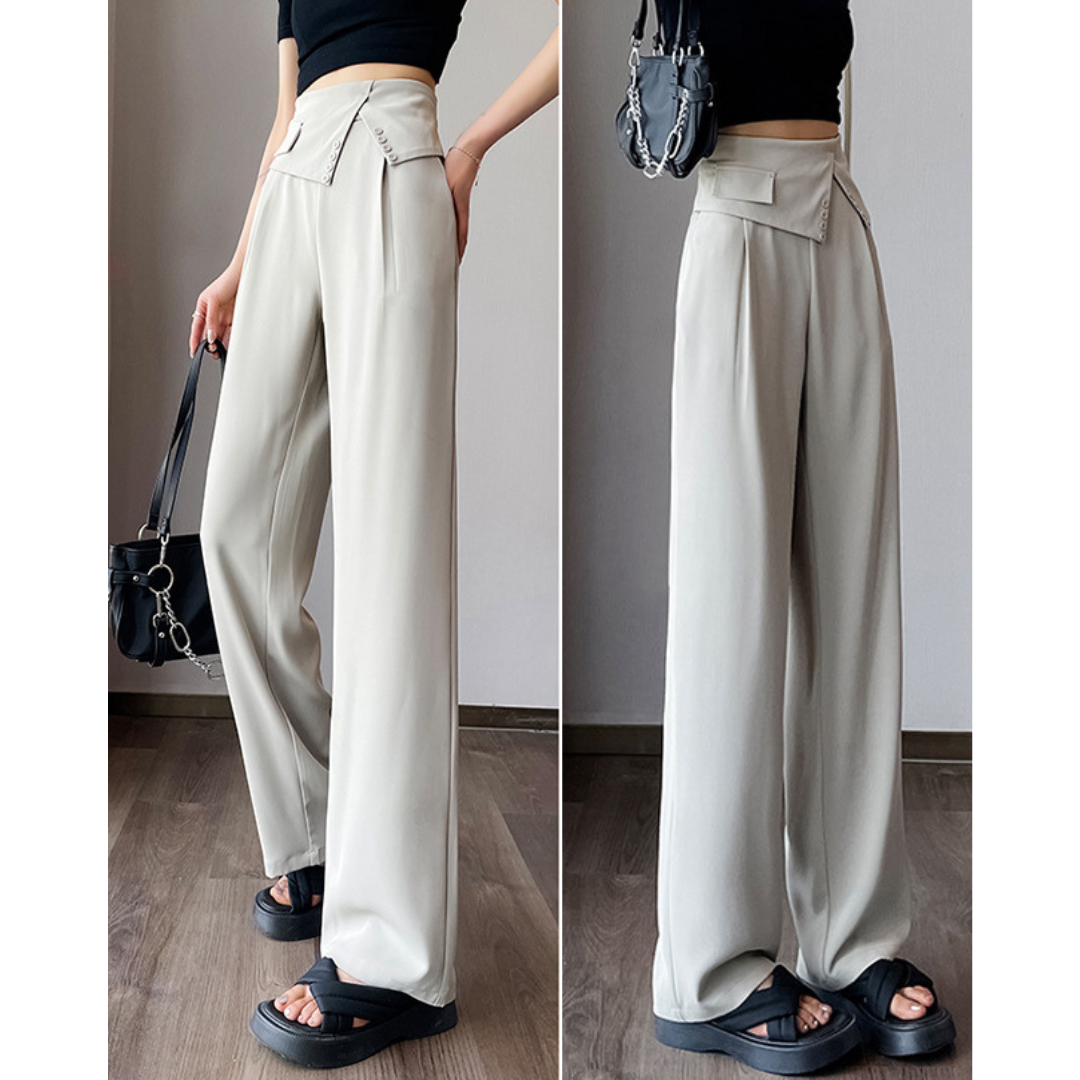 Eline Crosswaist Flow Trousers