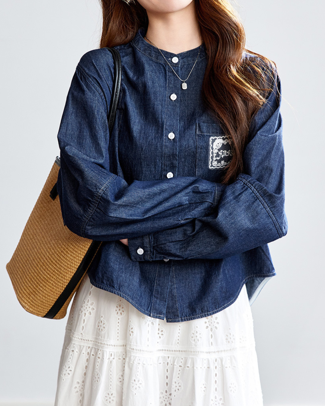 Elodie Soft Indigo Shirt