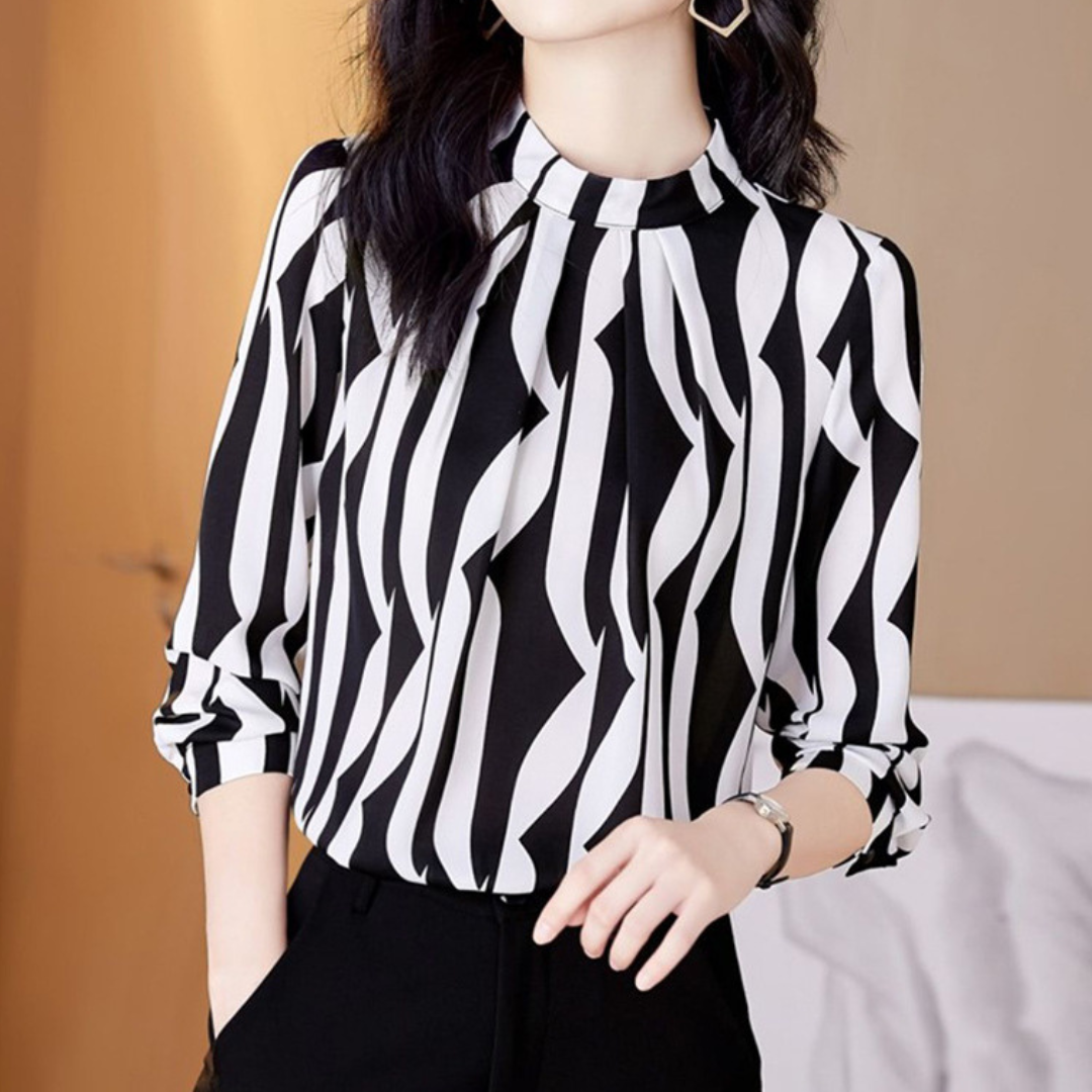 Ava Flow Stripe Blouse