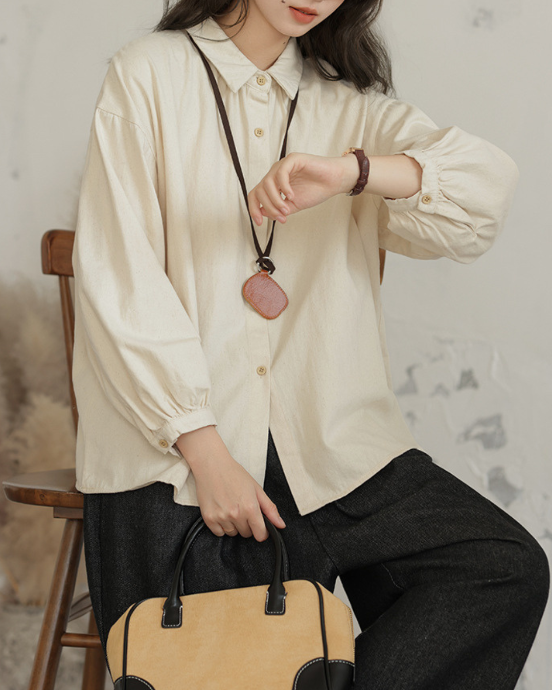 Elora Soft Drop Shoulder Shirt