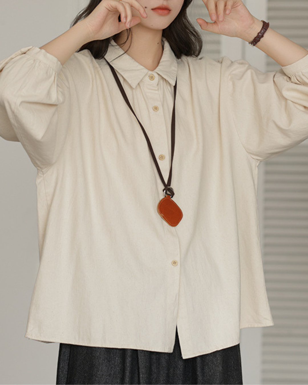 Elora Soft Drop Shoulder Shirt