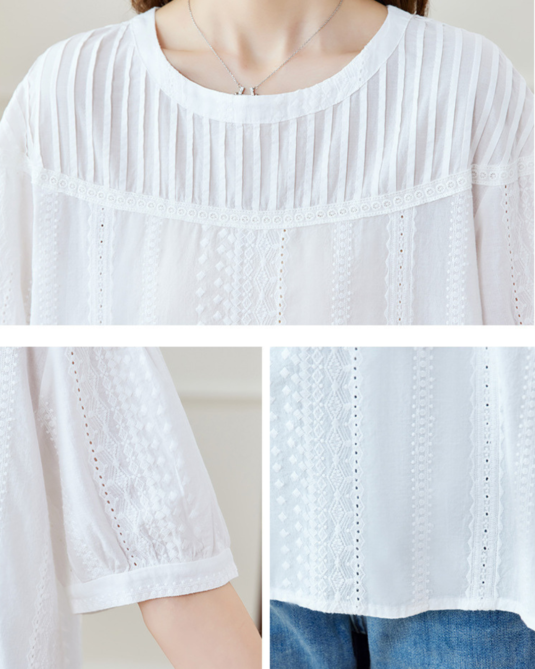 Liora Whisper Pleat Blouse
