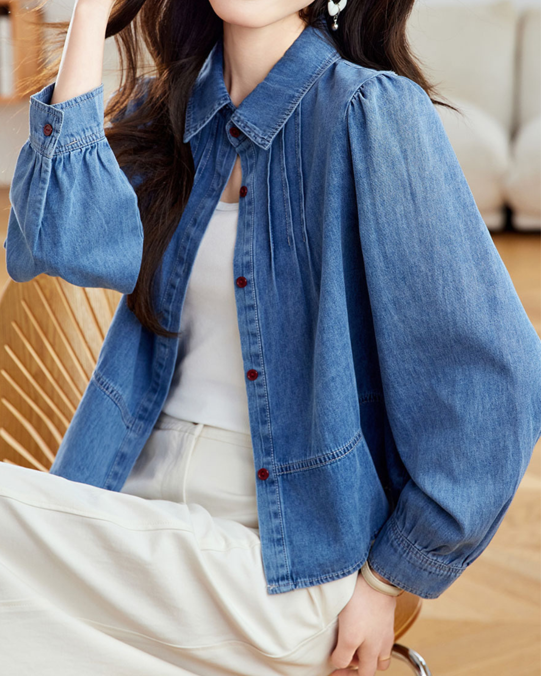Arin Soft Denim Shirt