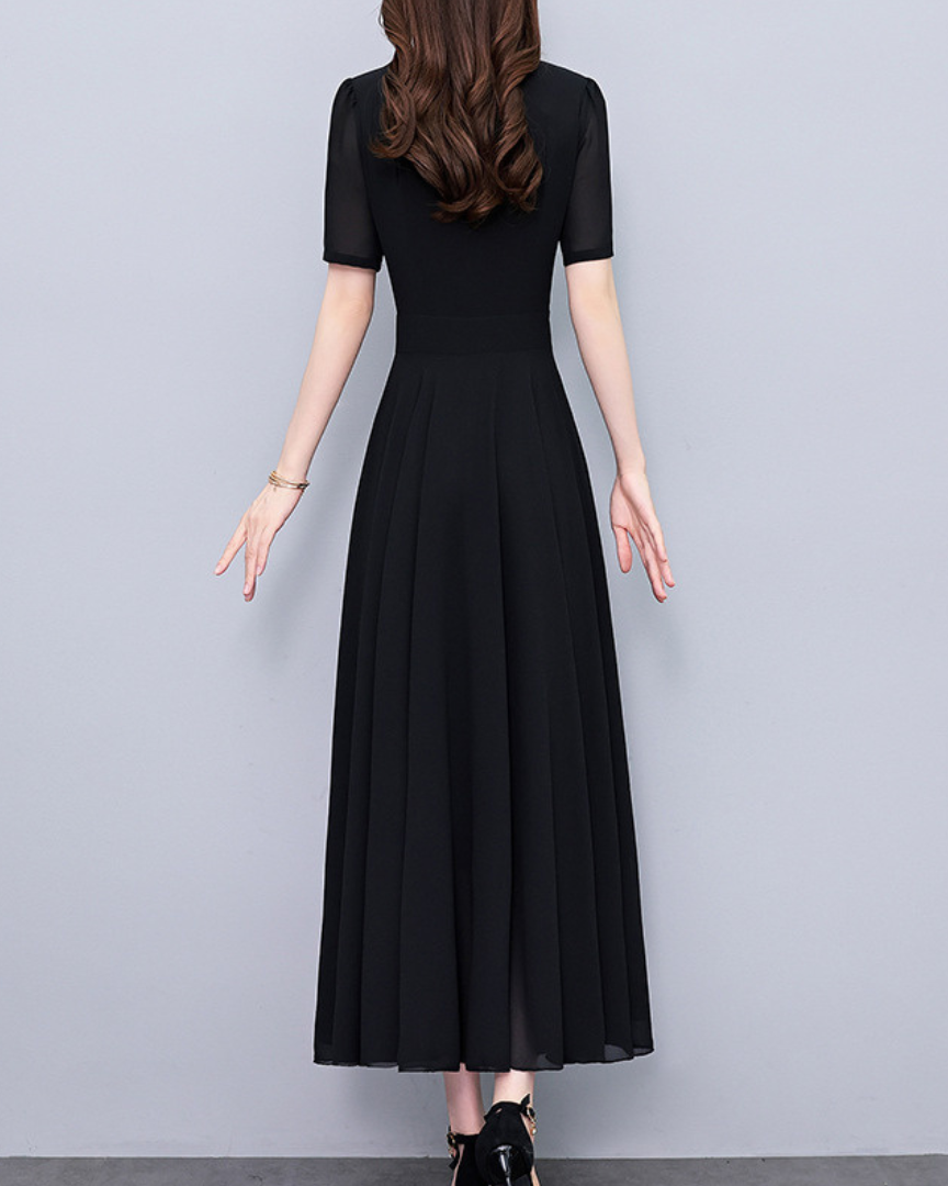 Vera Flow Contrast Dress