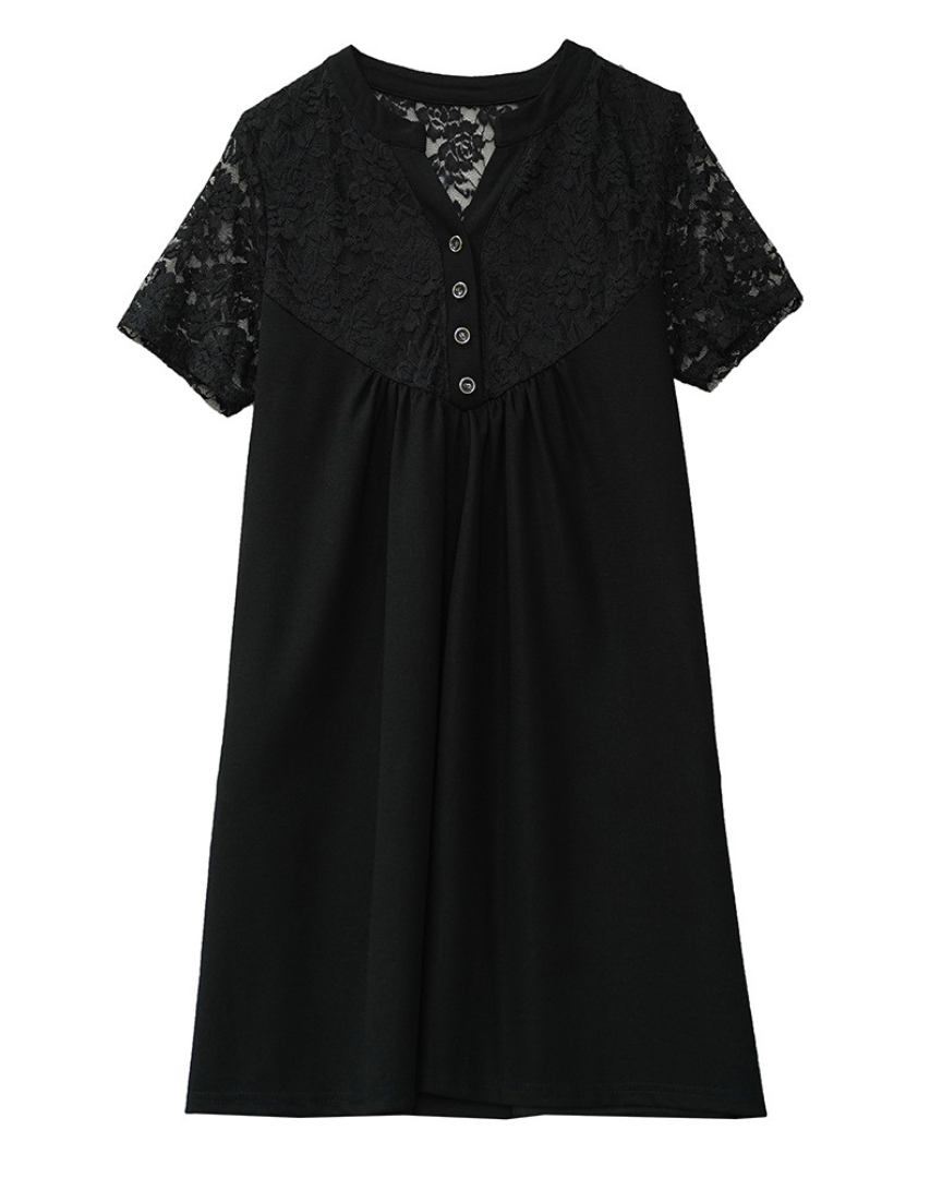 Lucia Soft Lace Shift Dress