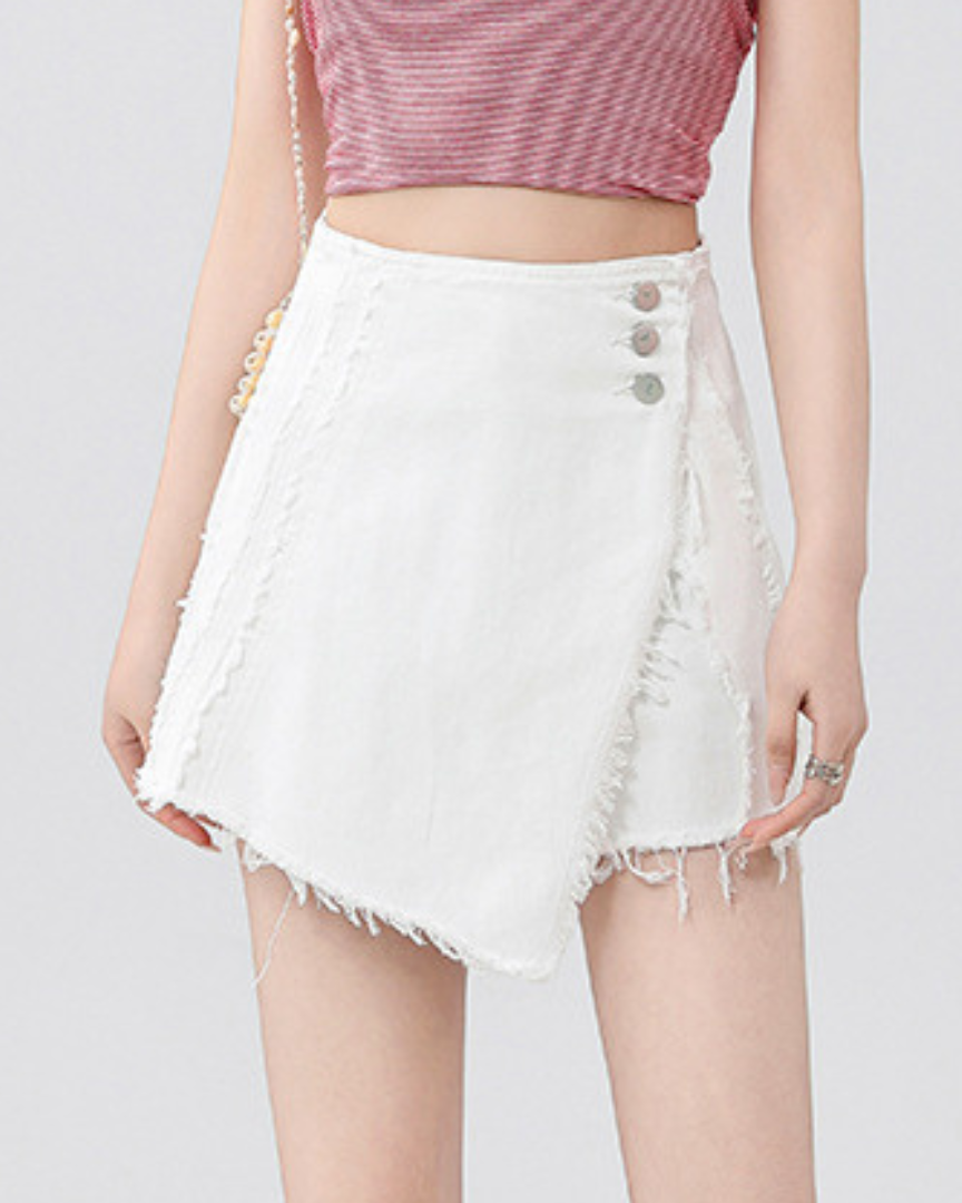Elara Soft Wrap Mini Skort