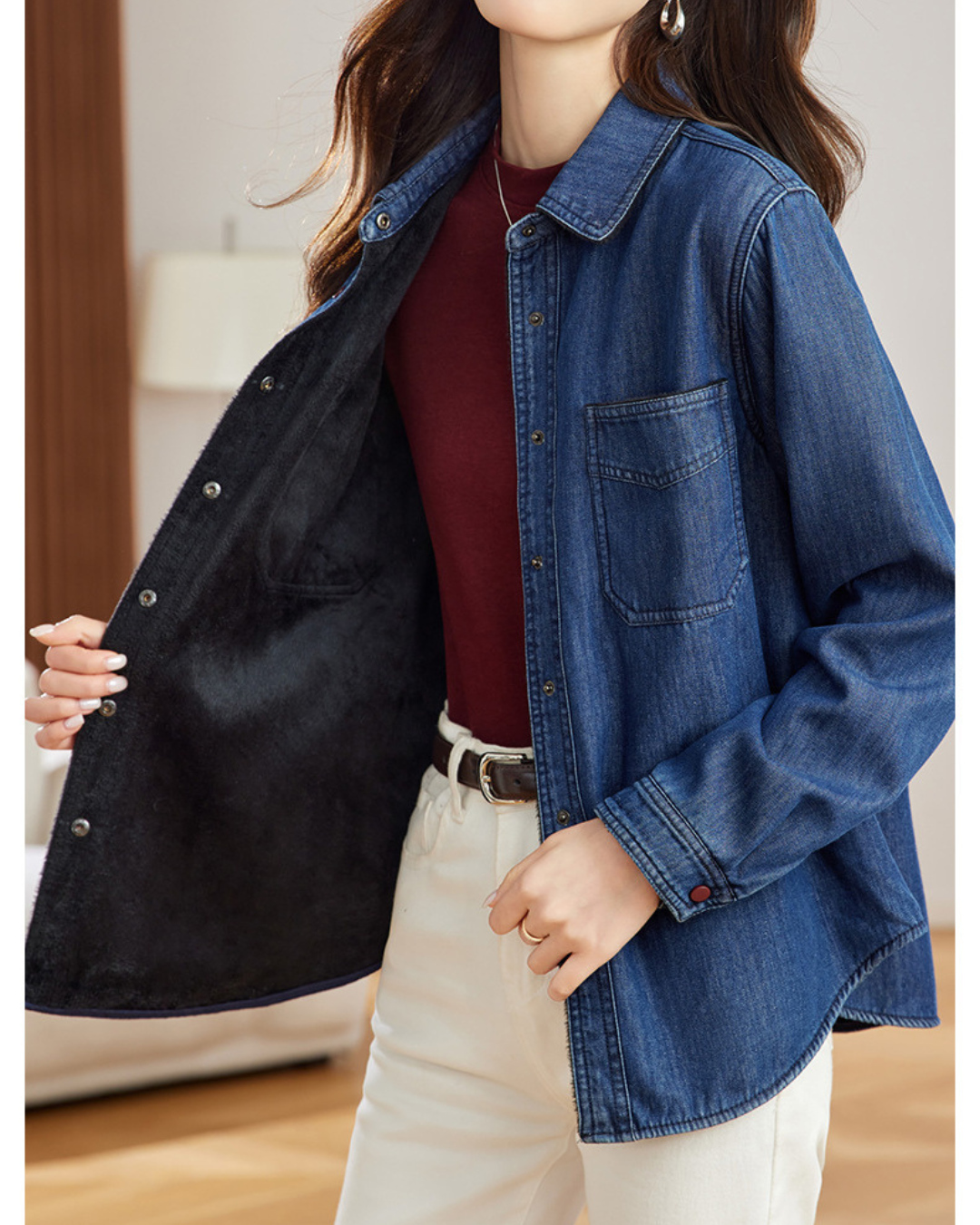 Elm Ease Denim Overshirt