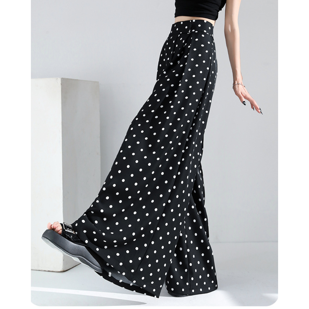 Lumi Dot Sway Pleat Pants