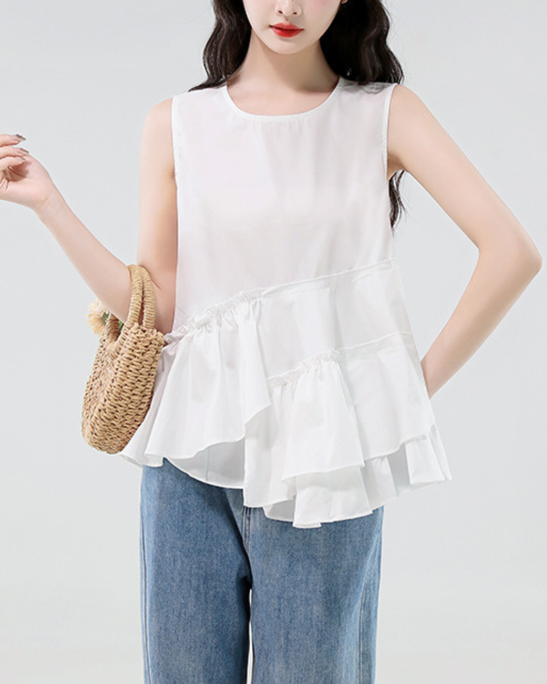 Alina Soft Curve Cotton Shirt