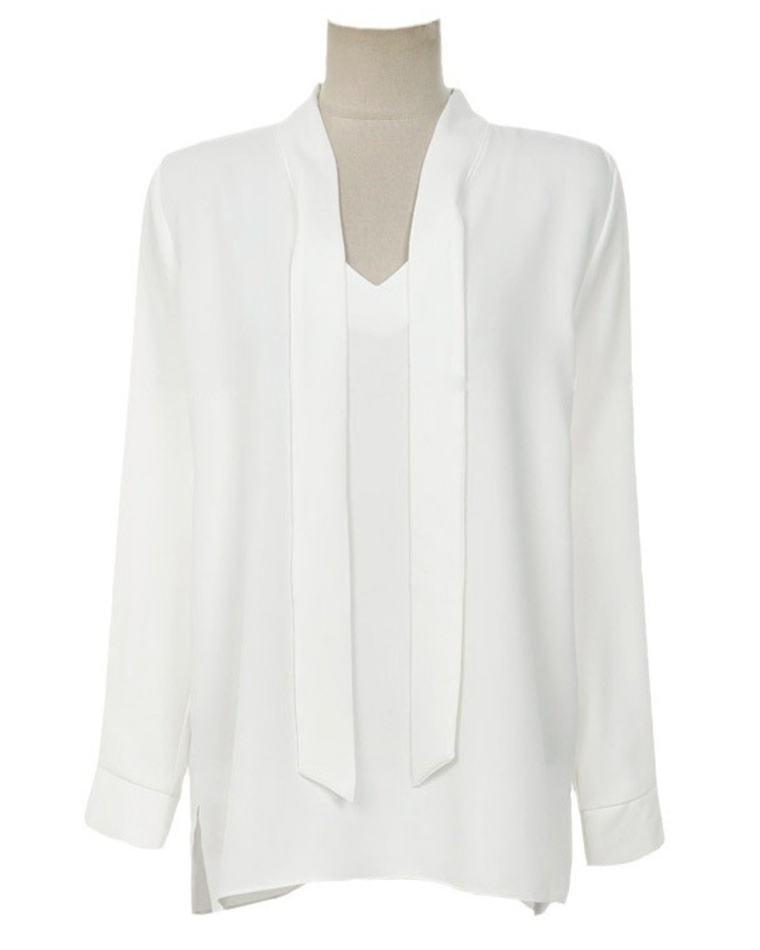Adele Tie Soft Collar Blouse