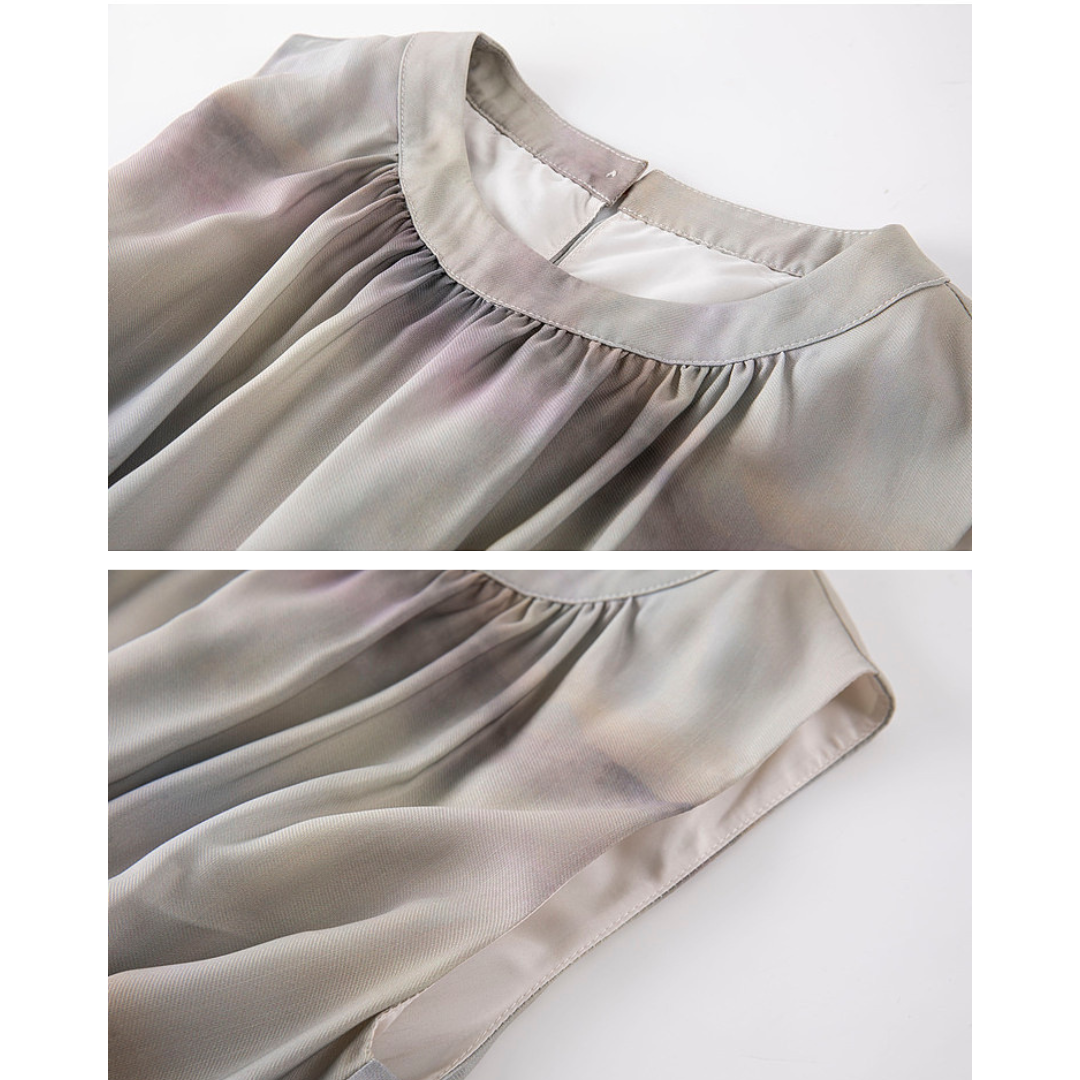 Driftlight Haze Layered Dress