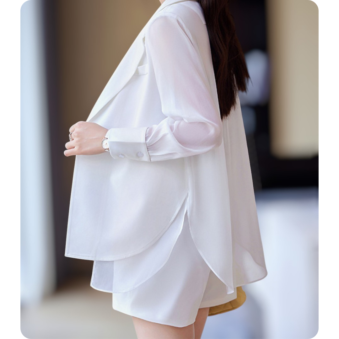 Evana Sheer Layered Set