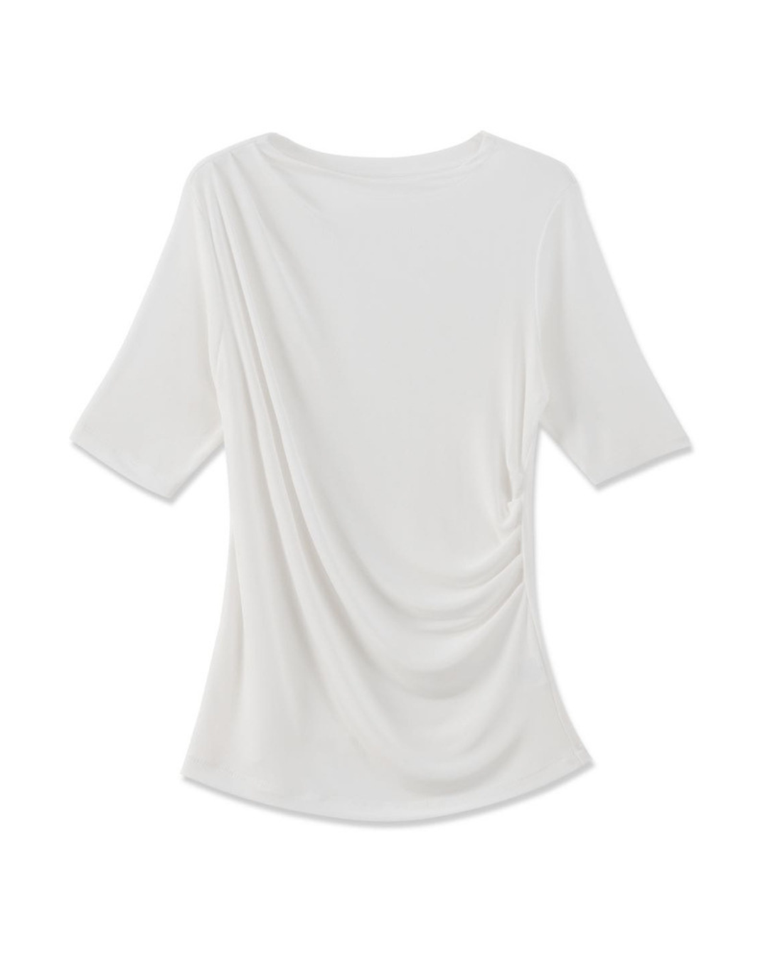 Elise Drape Acetate T-Shirt