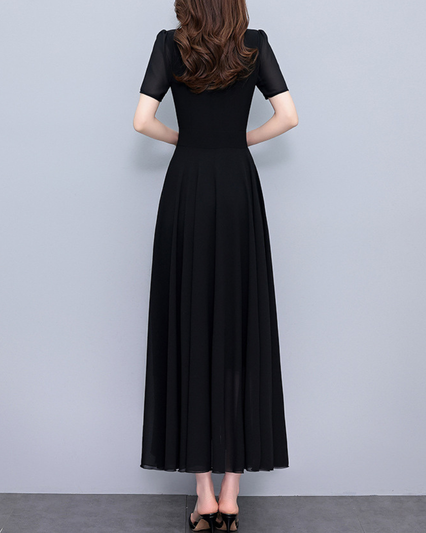 Serena Bloom Wrap Maxi Dress