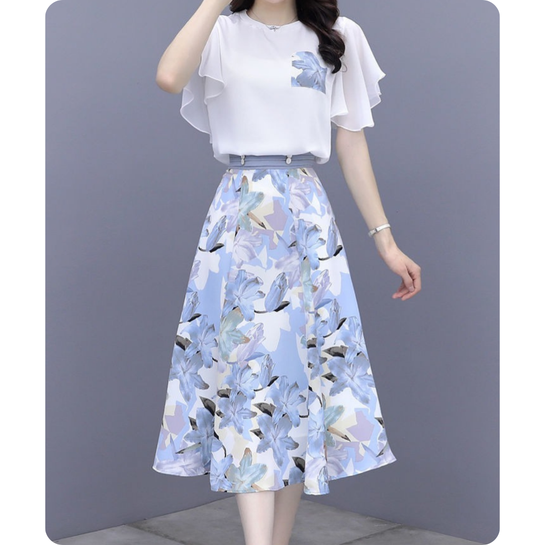 Aubree Bloom Sway Dress Set