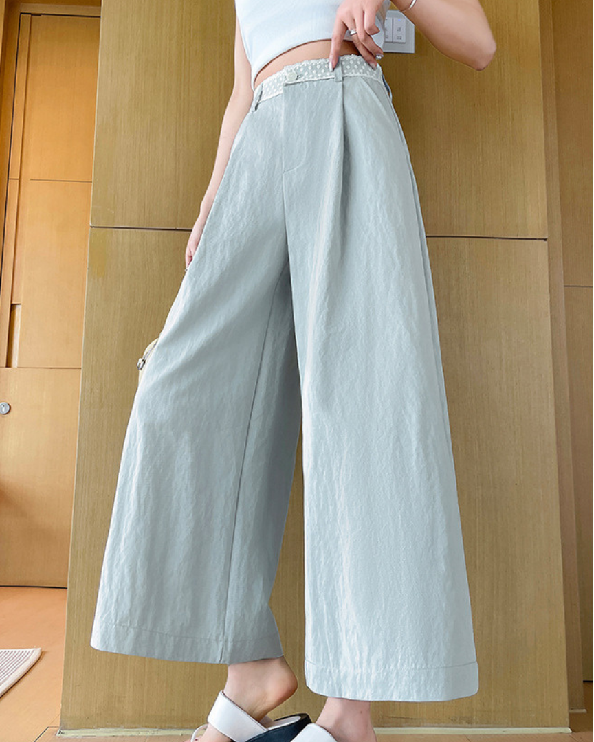 Isla Airy Wide Crop Pants
