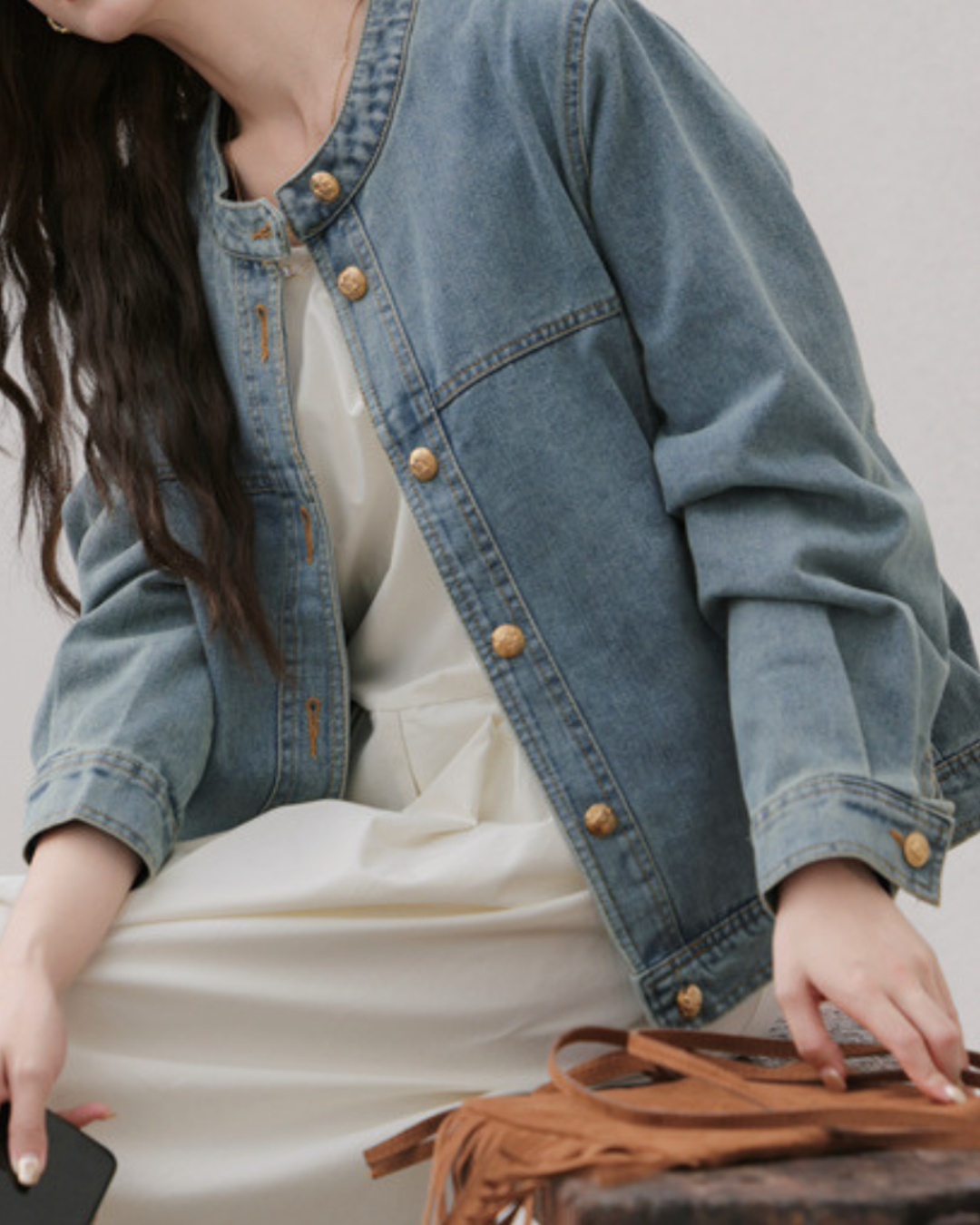 Mira Gentle Edge Denim Jacket