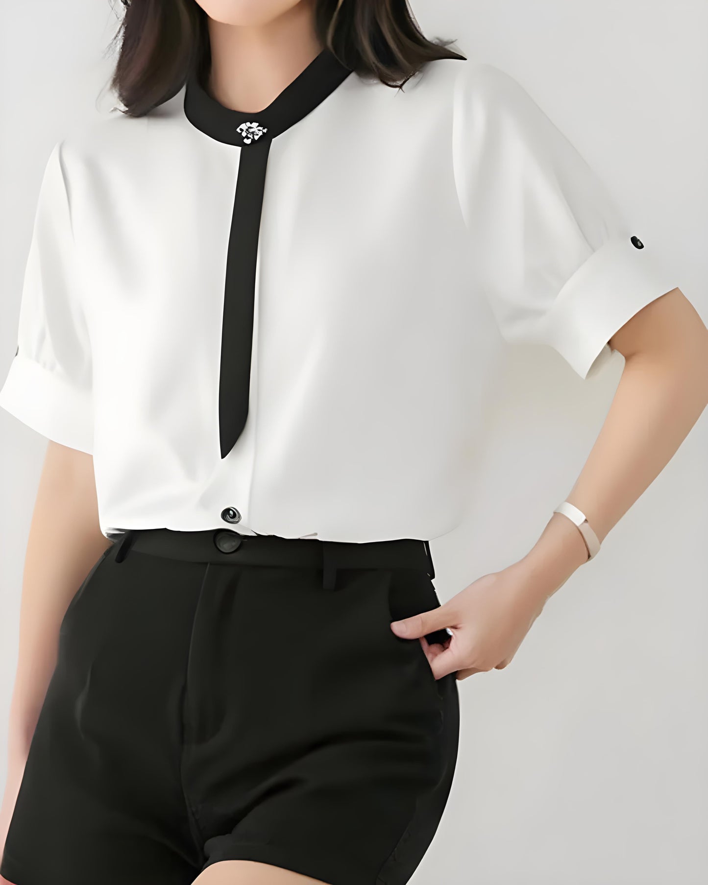 Livia Grace Trim Blouse