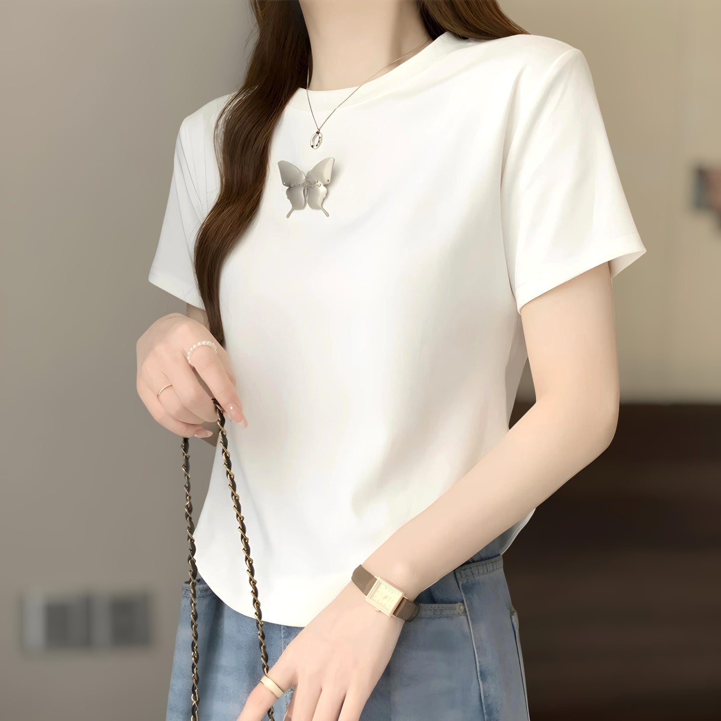Lucie Petite Butterfly T-Shirt