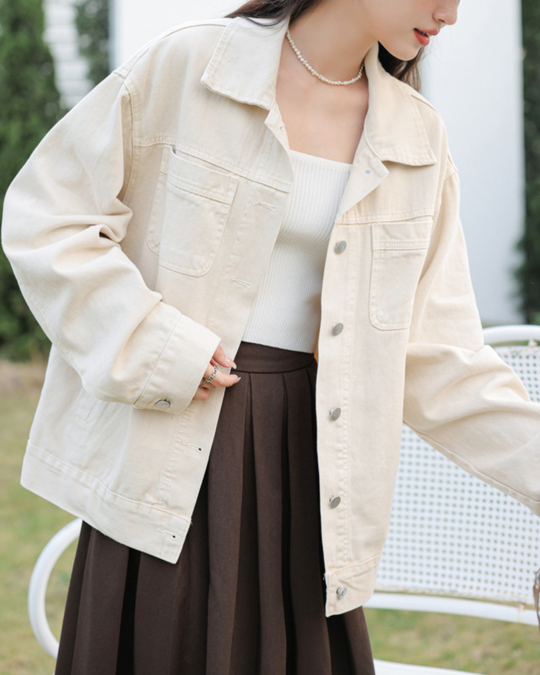 Elise Calm Soft Denim Jacket