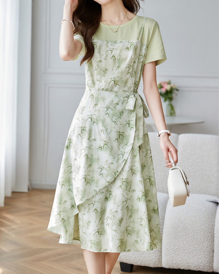 Elodie Mist Layered Dress