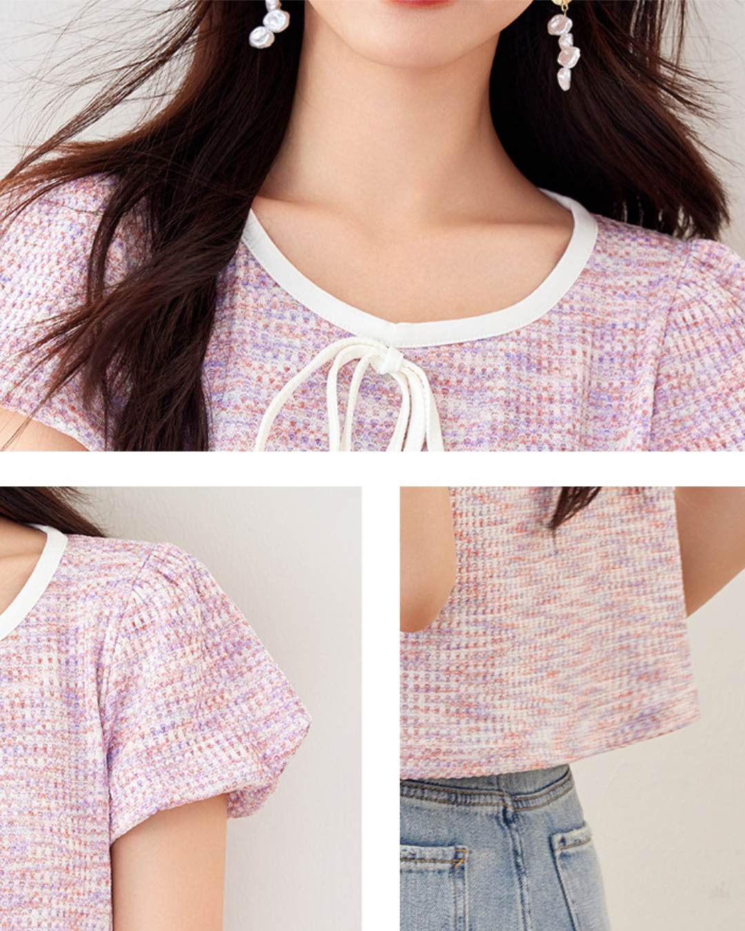 Livia Ribbon Puff T-Shirt