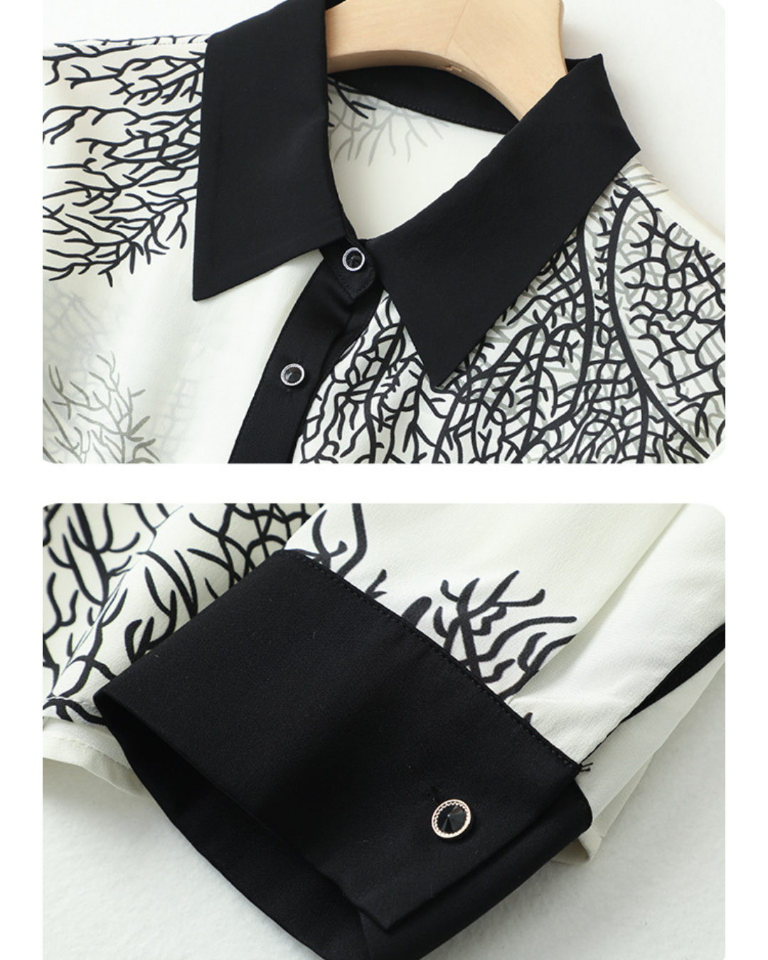 Selene Whisper Line Blouse