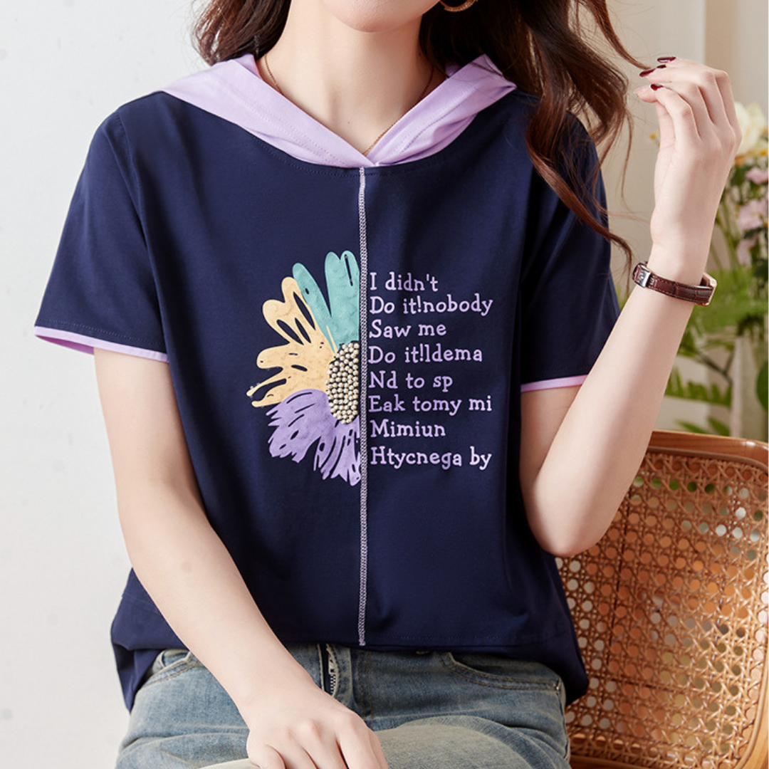 Avia Bloom Script Hoodie T-Shirt