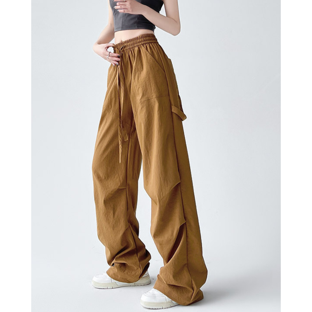 Mira Ease Drawstring Cargo Pants