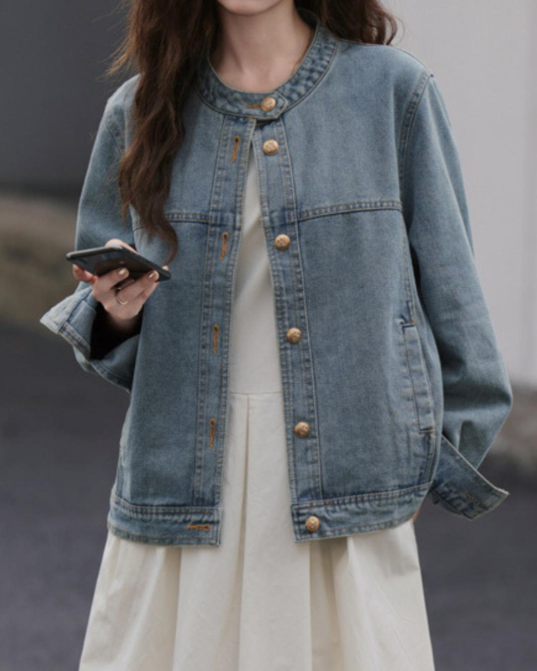 Mira Gentle Edge Denim Jacket